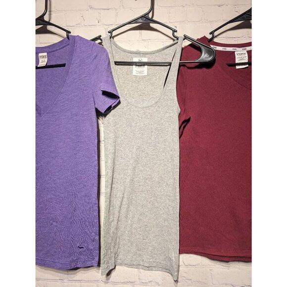 Victoria's secret PINK t-shirt bundle xs - Picture 3 of 4